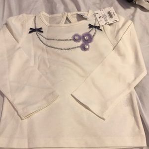 Janie and Jack necklace tee